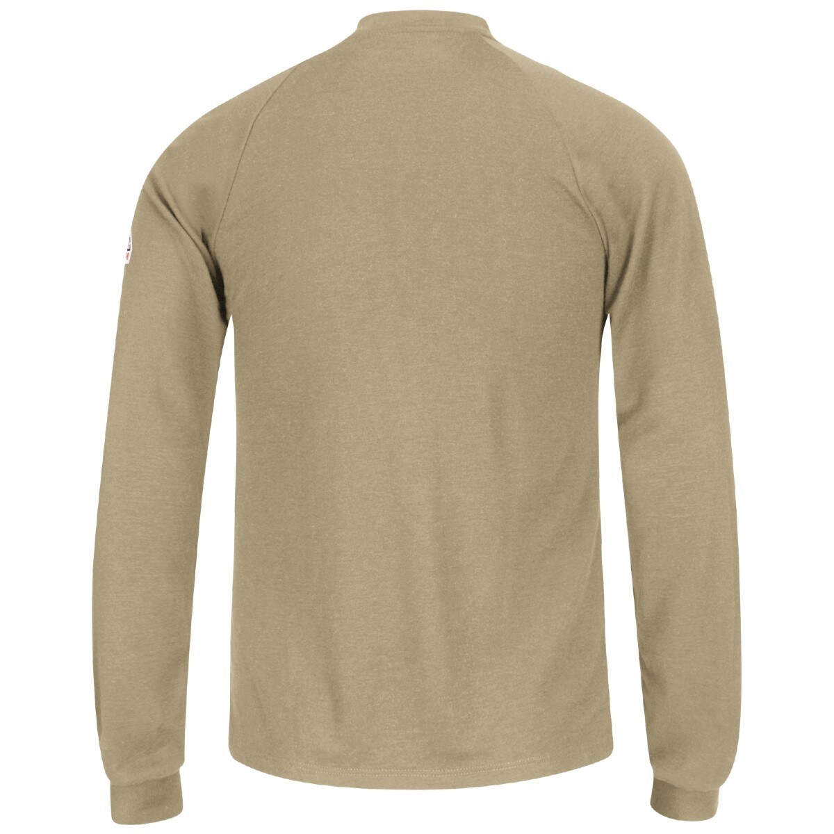 Bulwark Men's Lightweight FR Henley in Khaki